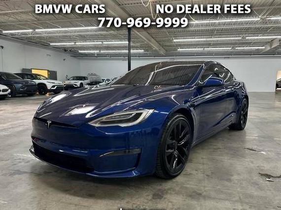 TESLA MODEL S 2021 5YJSA1E66MF441244 image